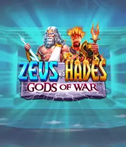 Enter the epic battlefield of the Zeus vs Hades: Gods of War game by Pragmatic Play, showcasing Zeus with his thunderbolt and the fiery Hades with his scepter. This image captures the intense rivalry between ancient deities, with a stormy background. Ideal for lovers of epic tales, promising a captivating adventure. 